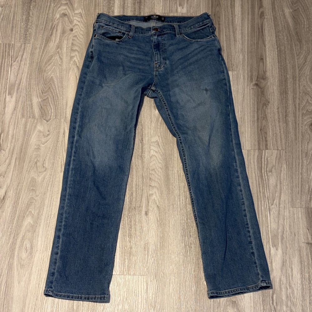 Hollister Men's Straight Blue Jeans